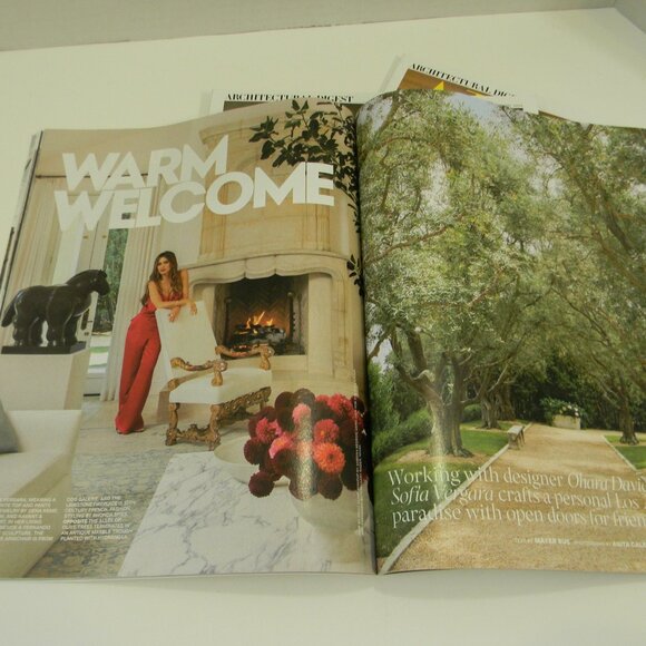 2024 January, February, and March Issues Architectural Digest Home Building - Picture 2 of 4